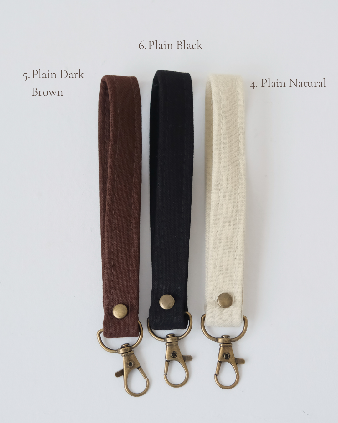 Handmade Wristlet Key Fob | Cotton & Embroidered Styles