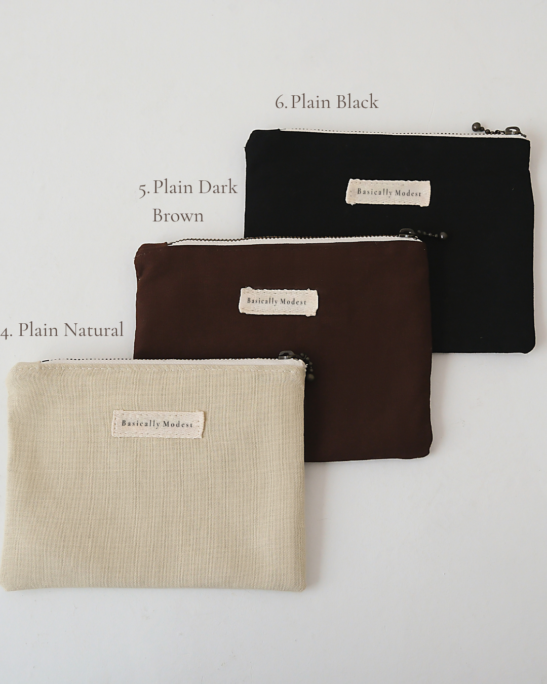 Handmade Everyday Pouch | Cotton, Canvas & Embroidered Styles