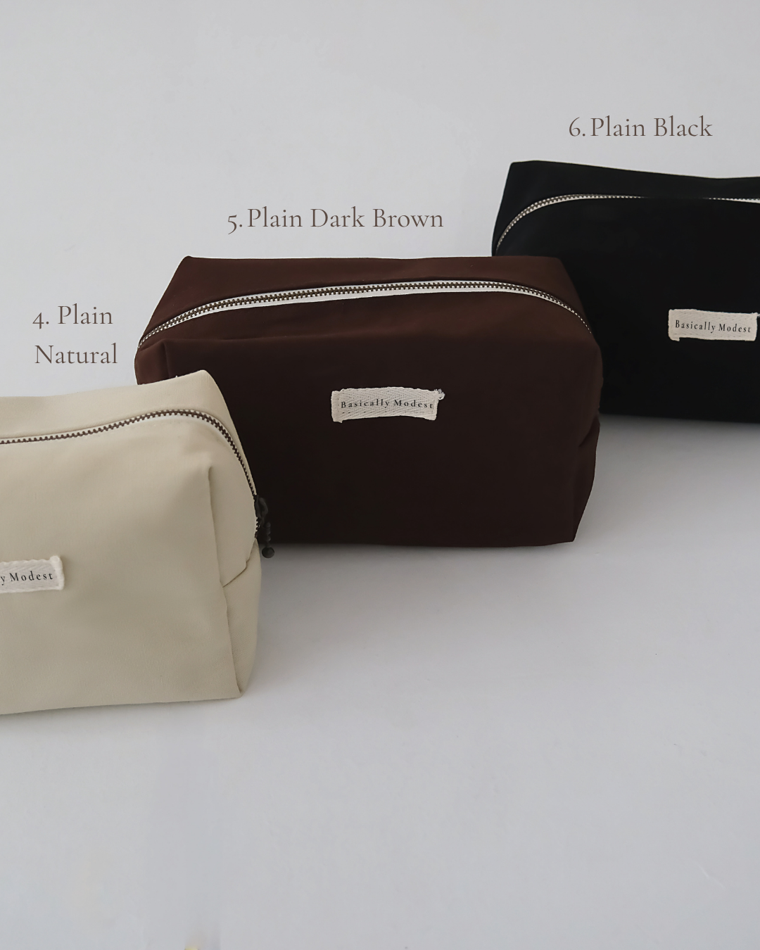 Handmade Boxy Pouch | Cotton, Canvas & Embroidered Styles