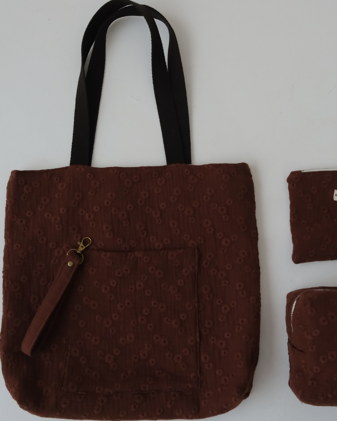 Handmade Cotton Tote Bag | Embroidered & Striped Styles