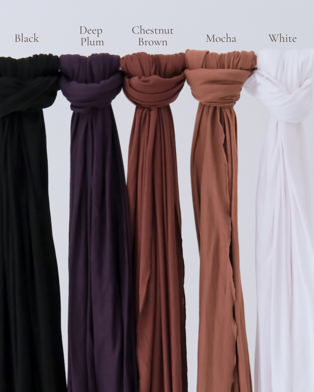 Cotton Jersey Hijab Set | Soft Lightweight Everyday Hijab