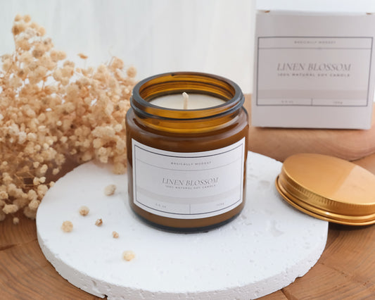Linen Blossom | Scented Candle