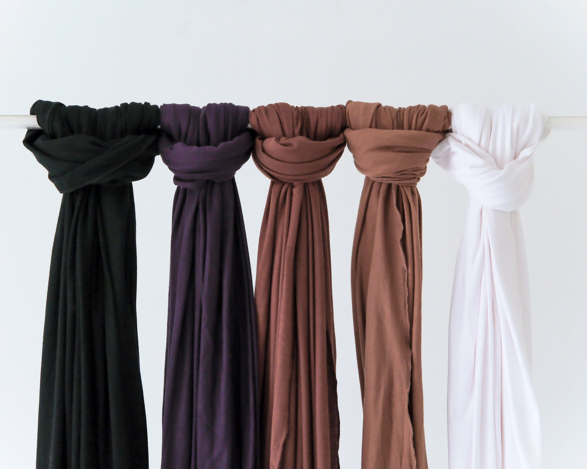 Cotton Jersey Hijab Set | Soft Lightweight Everyday Hijab
